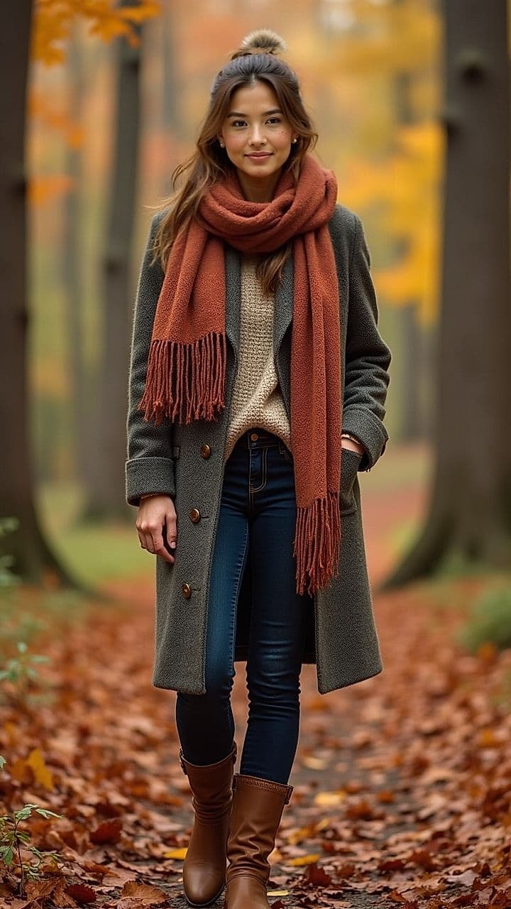 Autumn Vibes - Photo AI generated