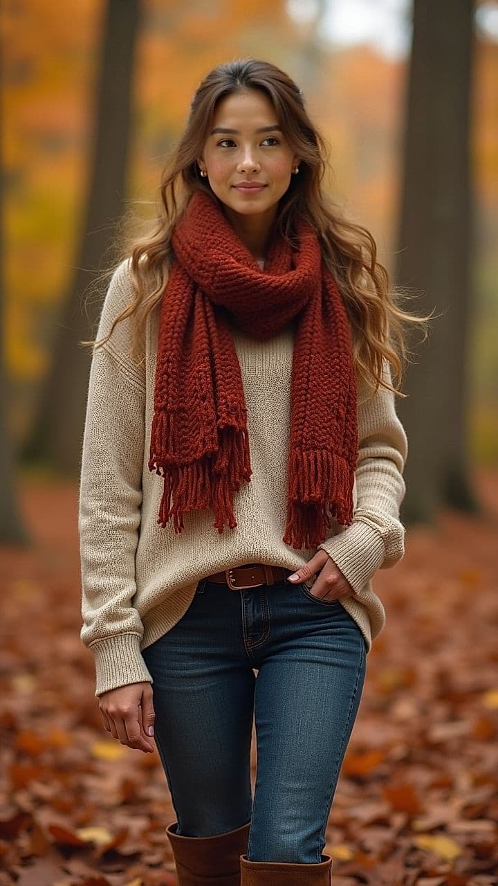 Autumn Vibes - Photo AI generated