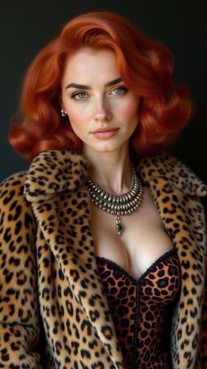 Mob Wife - Photo AI generated