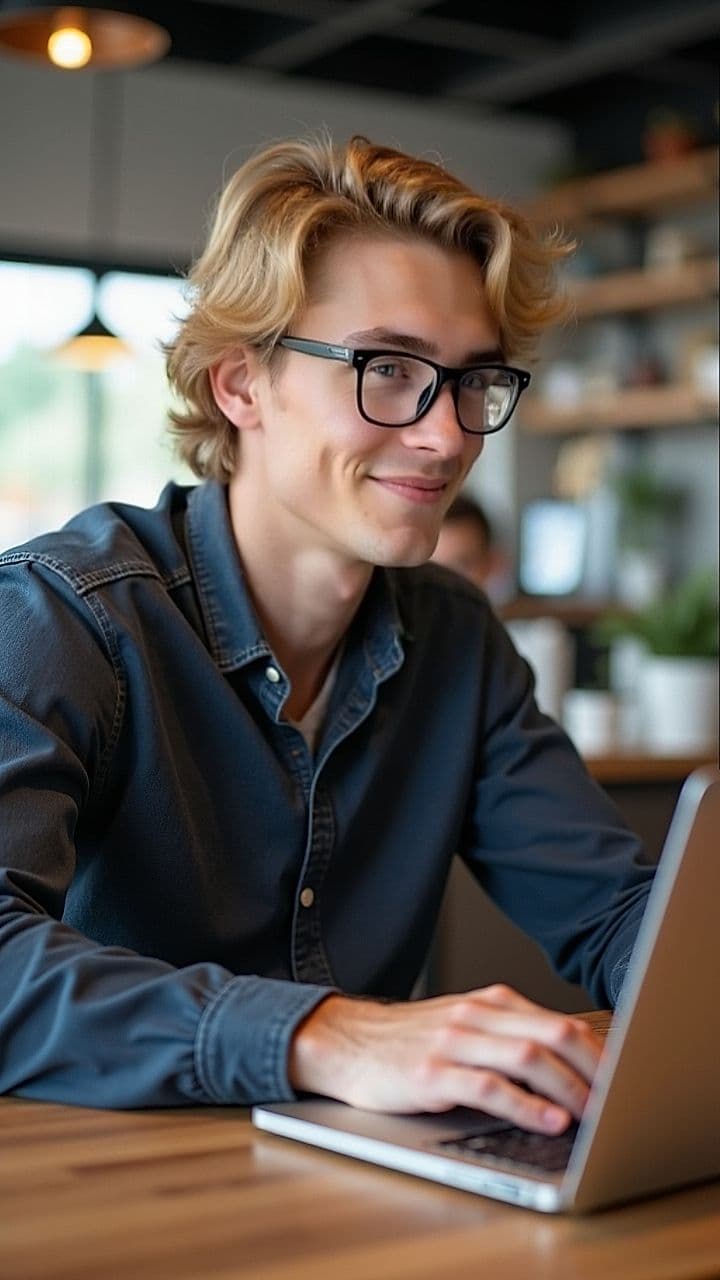 Professional (Laptop) - Photo AI generated
