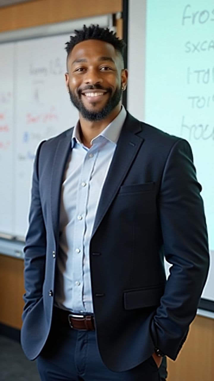 Professional (Whiteboard) - Photo AI generated