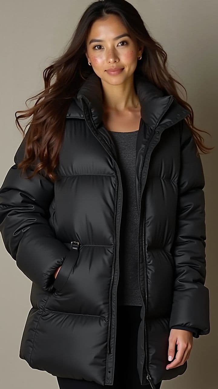 Puffer Jacket - Photo AI generated