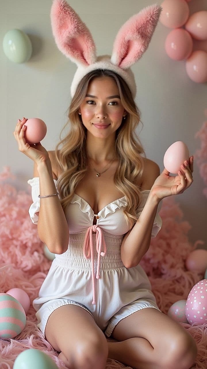 Sexy Easter - Photo AI generated
