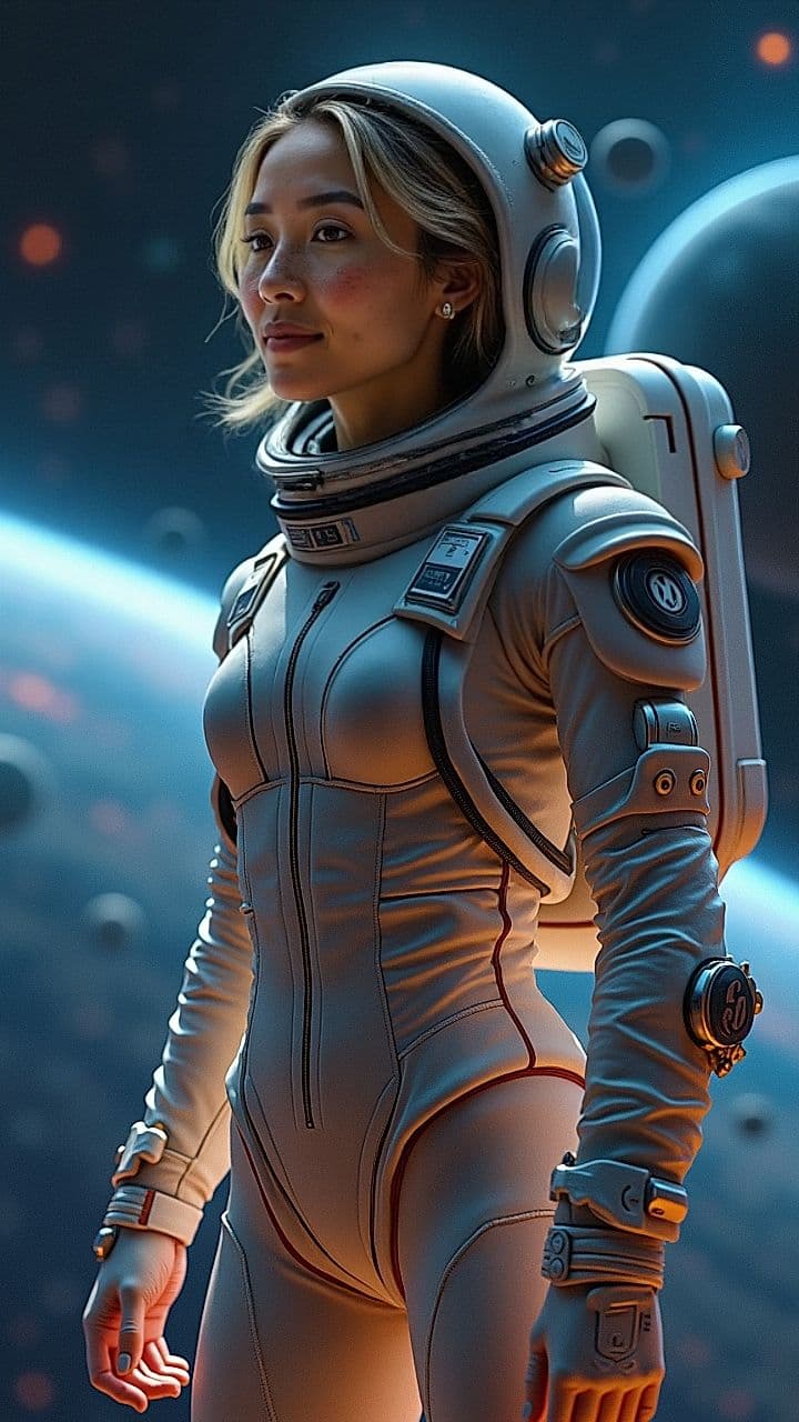 Space Explorer - Photo AI generated